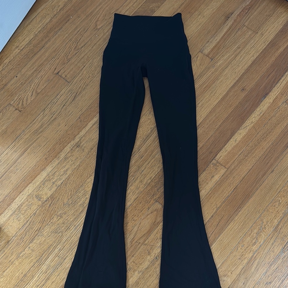 lululemon athletica Black Flared Pants